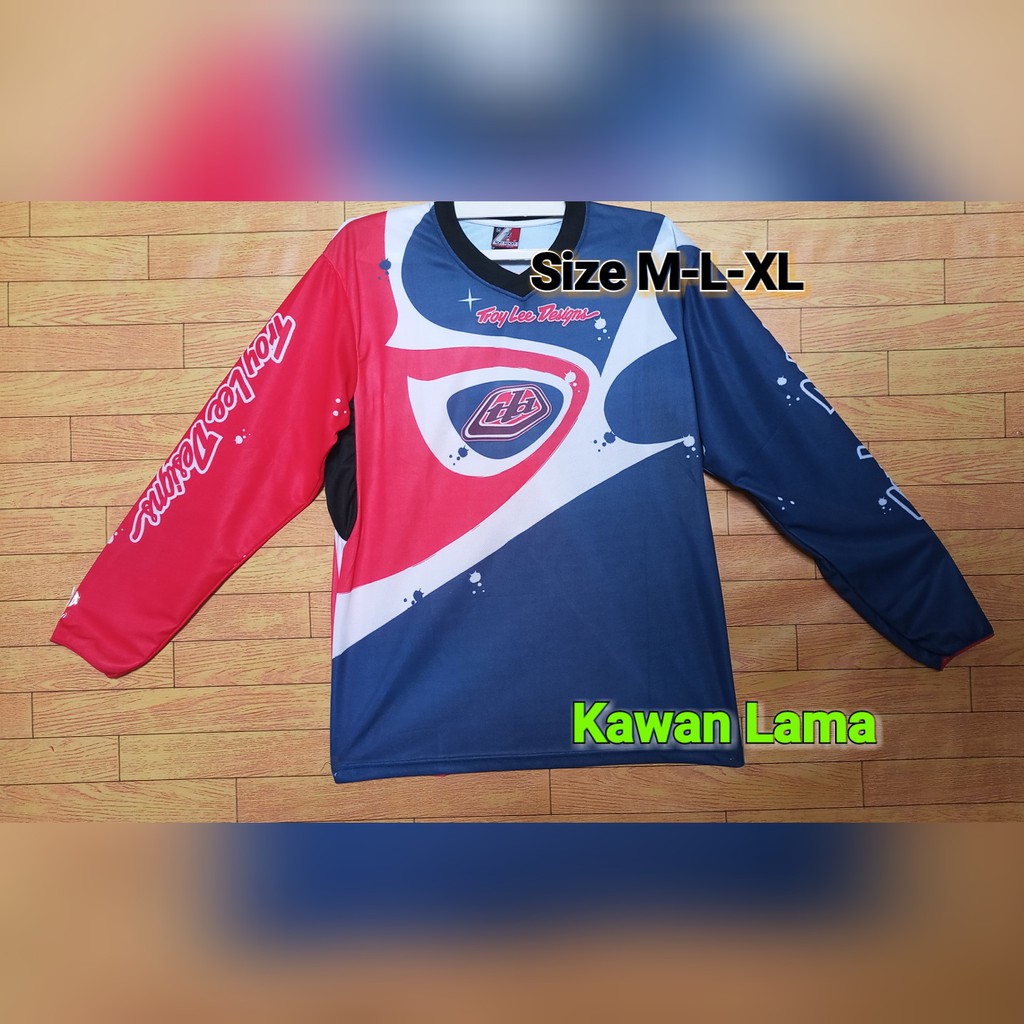 Kaos Jersey TROY Lee Merah