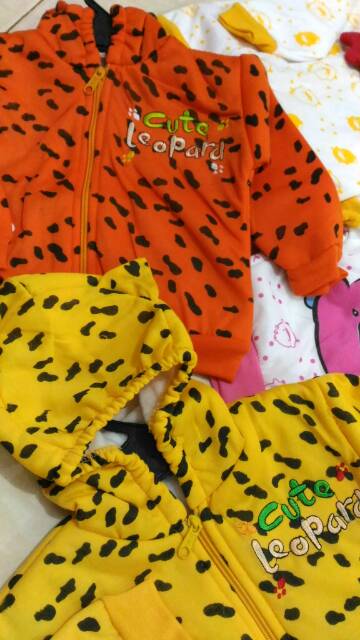 Jaket Bayi Boboko 6-36 Bulan Sweater Hangat