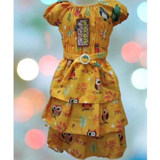 Baju Dress Anak Usia 4-11 Th