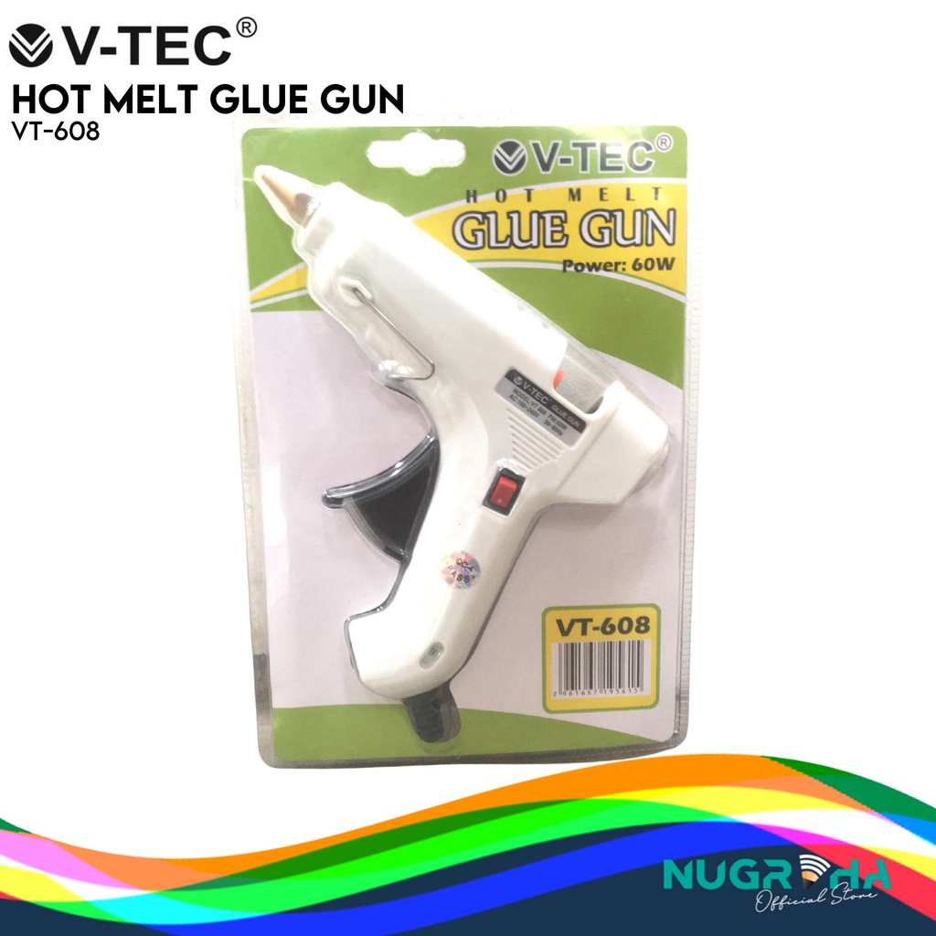 

ALAT TEMBAK GLUE GUN 60 W / ALAT LEM BAKAR V-TEC VT-608