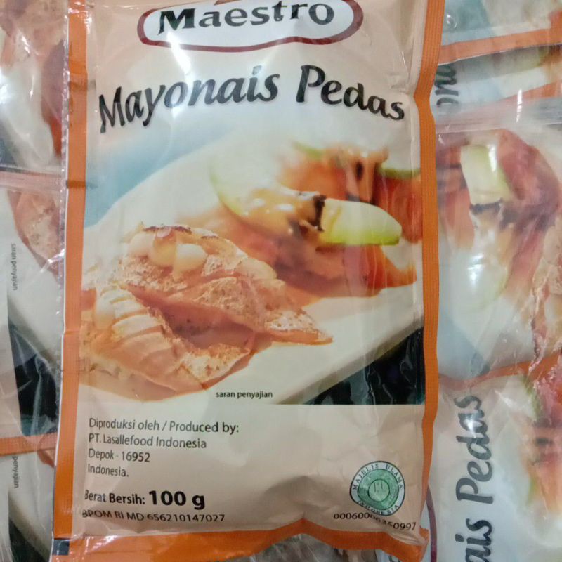 

Maestro mayonaise pedas 100 gr