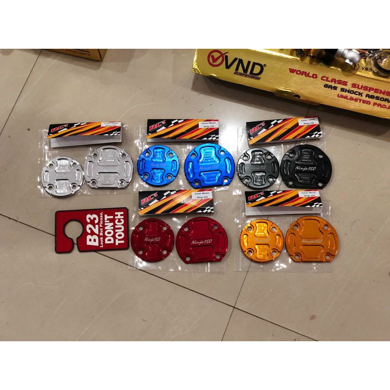 Cover blok mesin ninja r rr cnc rc3 racing ss vr kawasaki kiri kanan