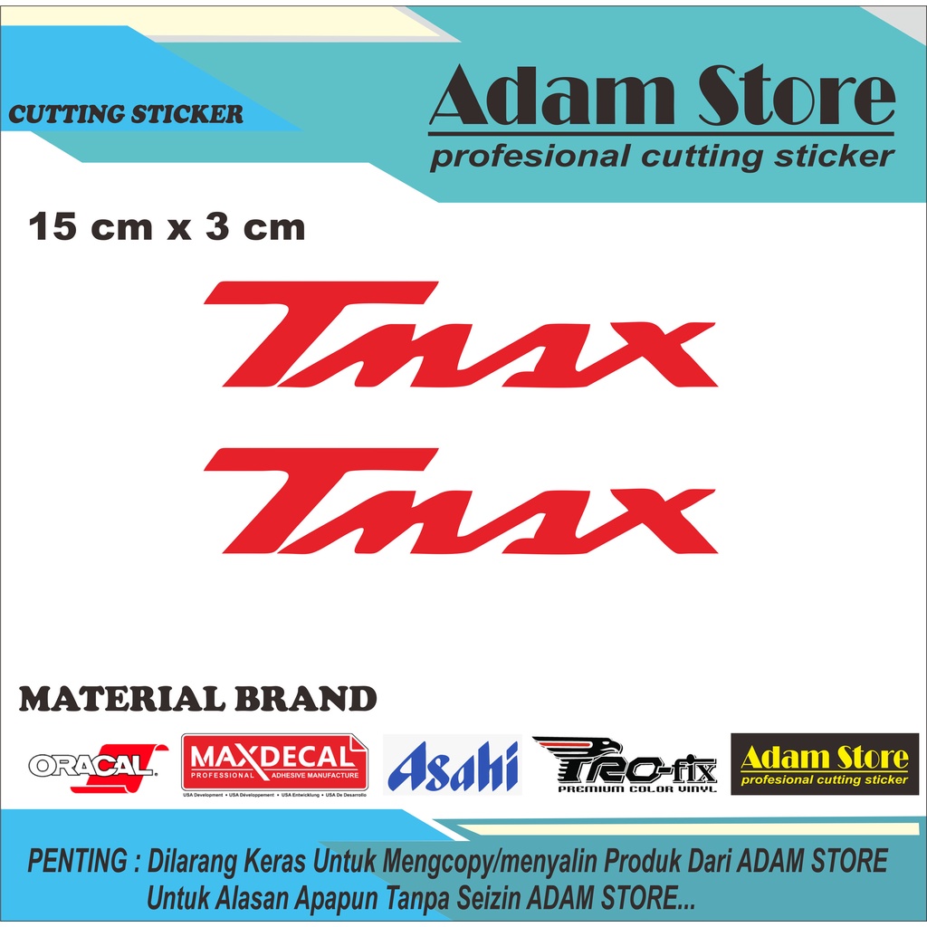 stiker motor yamaha nmax model TMAX sticker motor nmax stiker tmax stiker cutting motor nmax stiker 