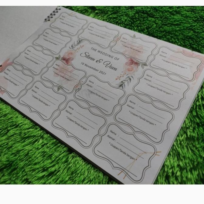 

teukuzulfikar37 Buku Tamu Pernikahan | Guestbook Custom | Wedding BT-35 TERLARIS TERPERCAYA ORIGINAL