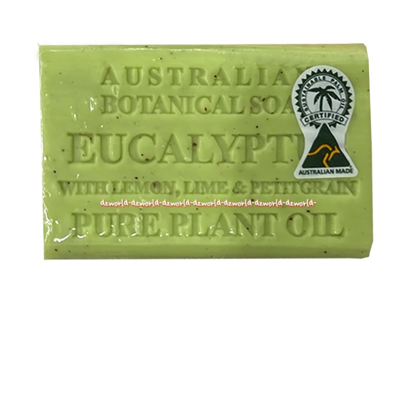 Australian Botanical Soap 200gr Sabun Batang Wangi Eucalyptus Manggo Butter French Pear Pink Lychee Lemongrass Goats Milk Sabun Mandi Batang Australia Botanical Soaps