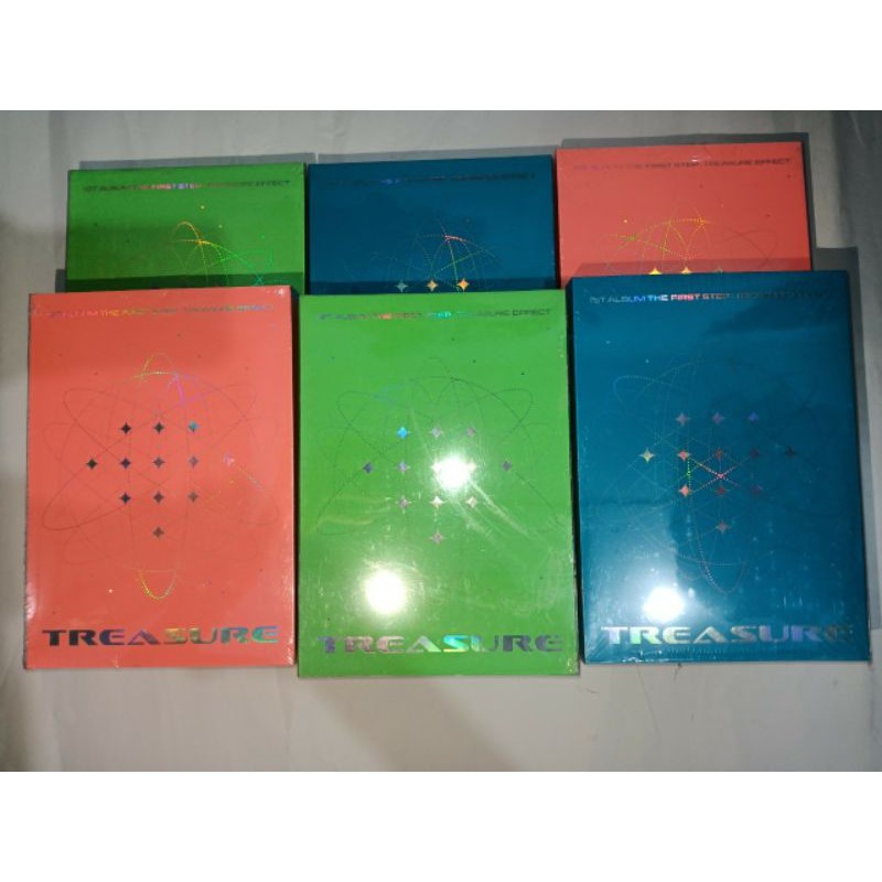 ALBUM TREASURE 1ST FULL ALBUM THE FIRST STEP : TREASURE EFFECT SEALED
