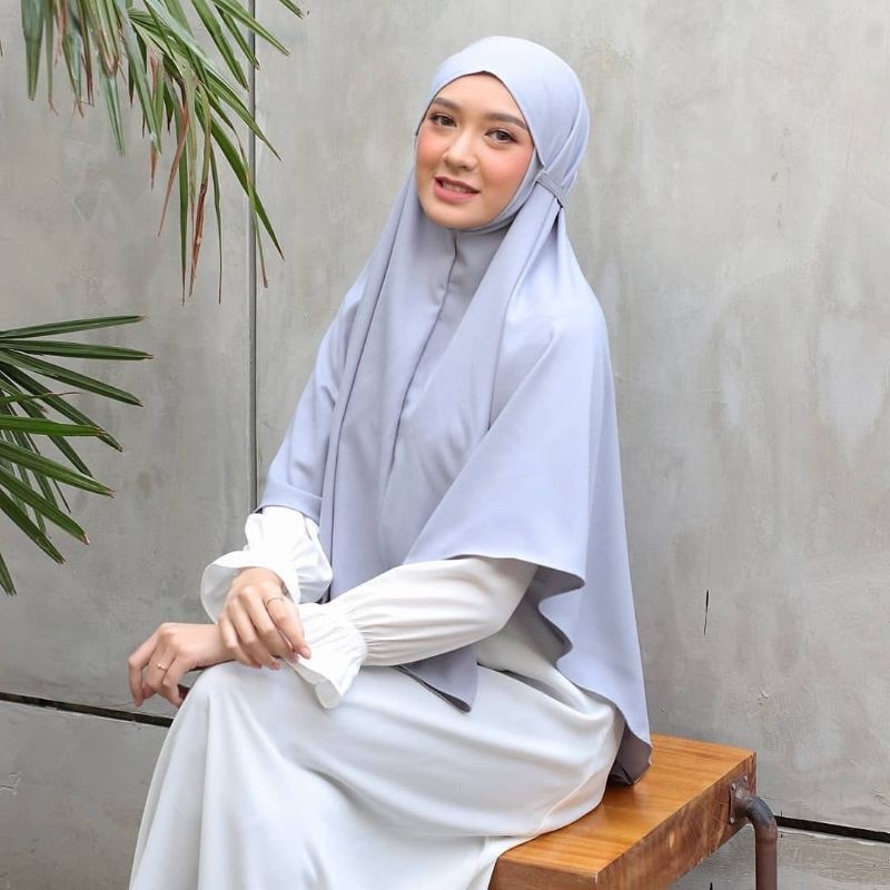 Bergo Maryam Diamond XL / Hijab Instan ukuran Jumbo /Jilbab Cantik Masakini