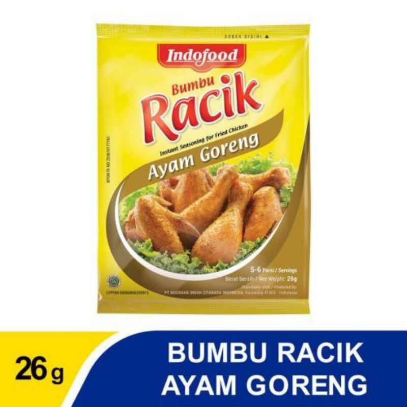 

indofood racik ayam goreng/bumbu serbaguna