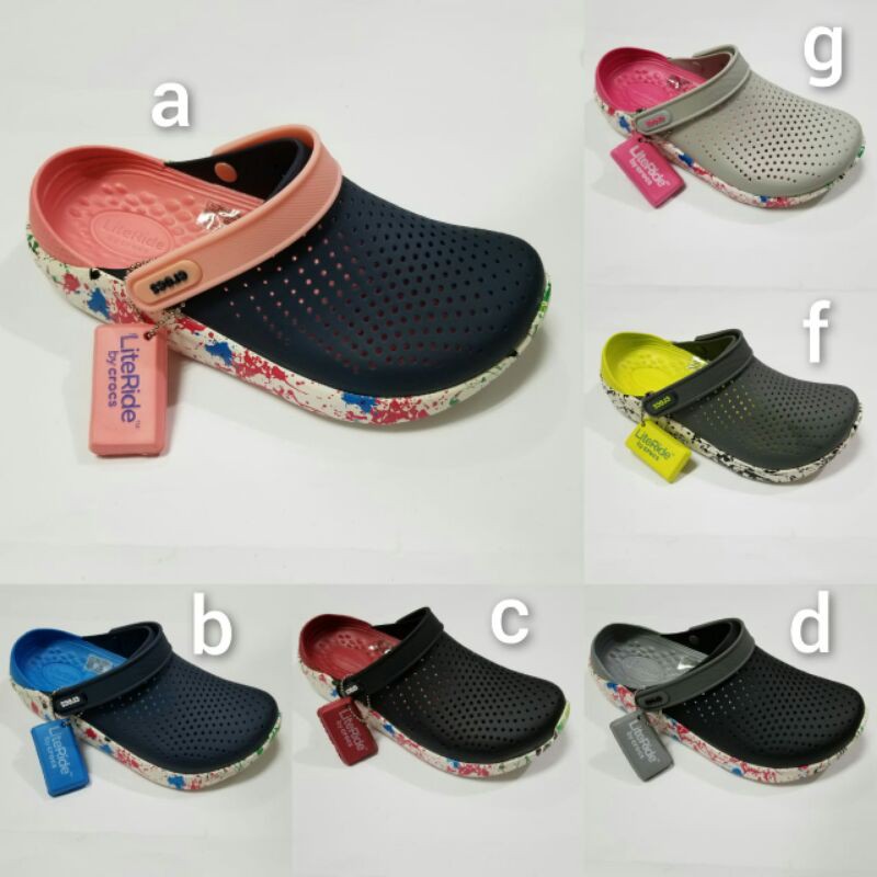 Sandal LITERIDE MOTIF ABSTRAK UNISEX MEN WOMEN