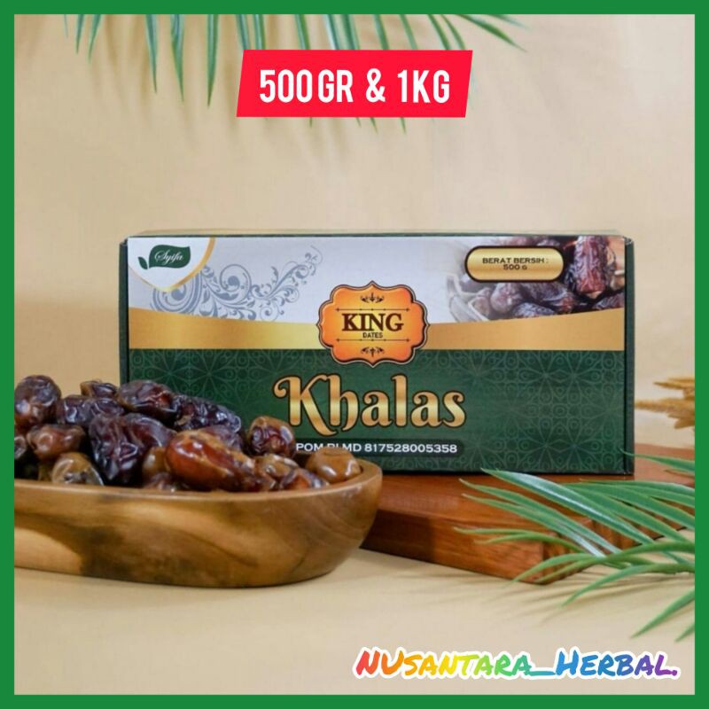 

Kurma King Khalas Syifa 500gr & 1kg / Kurma Khalas Terbaru / Kurma Terbaik / Kurma Lulu Ajwa Sukari