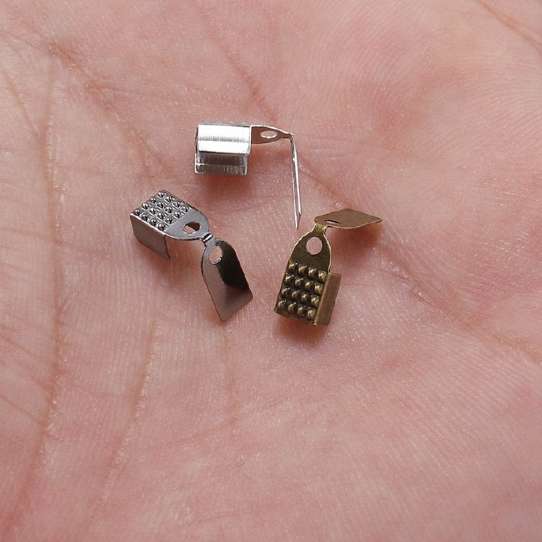 Penjepit Bulu/Tali Uk 0.4, 0.5, 0.6cm Harga/100pc