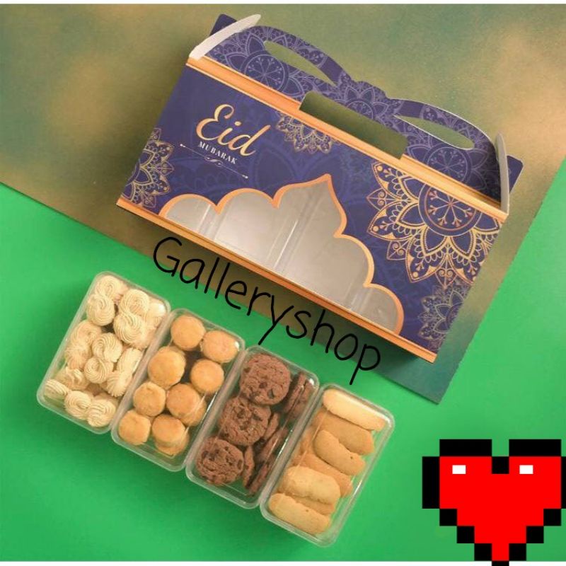 

READY KARDUS BOX LEBARAN MUAT 4 TOPLES PERSEGI PANJANG JINJING MURAH KARDUS IDUL FITRI