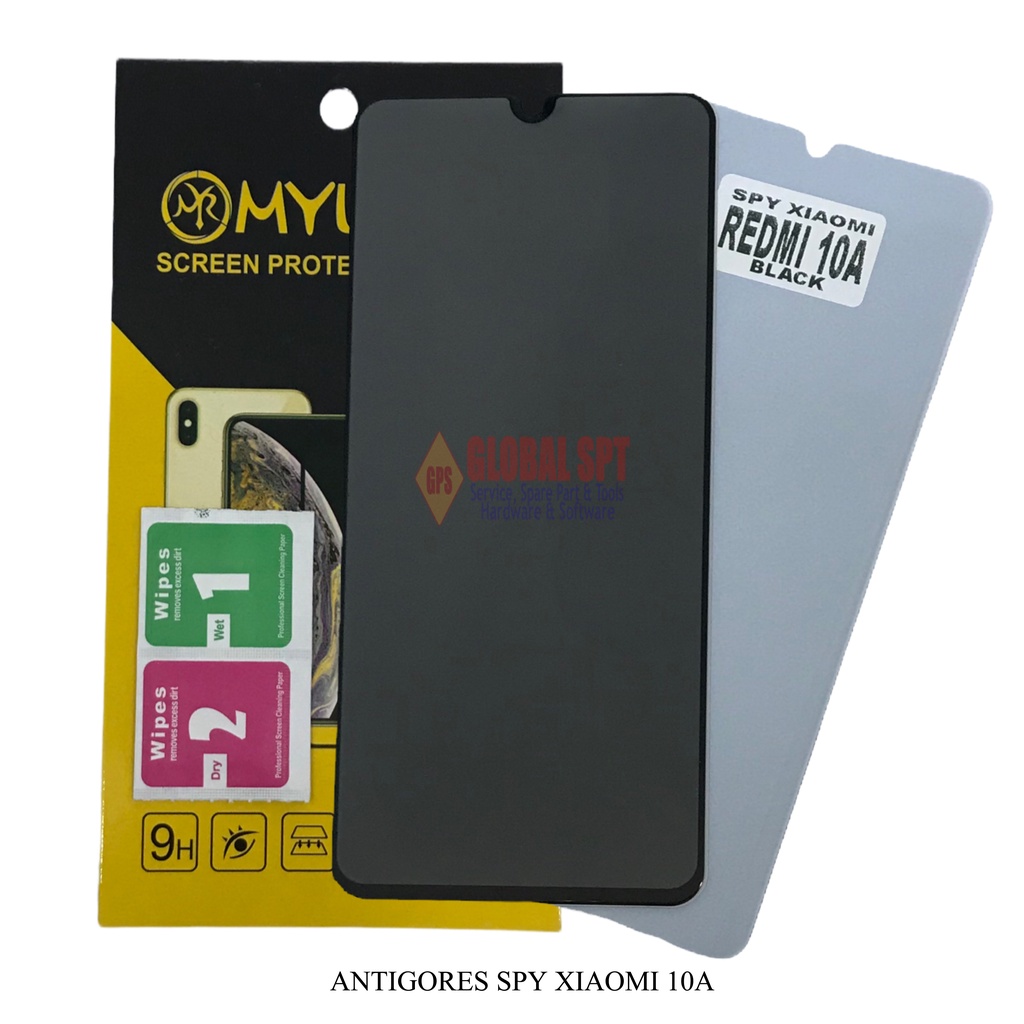 SPY XIAOMI REDMI 10A / ANTIGORES SPY / TEMPERED GLASS REDMI 10A