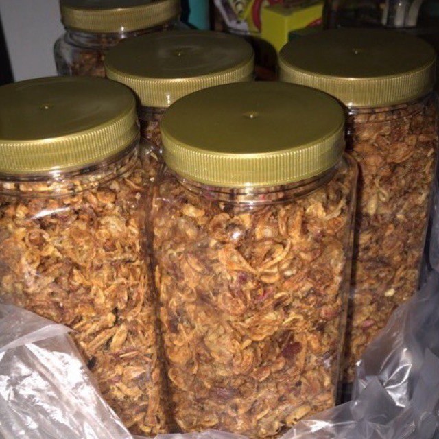 

Bawang Goreng Brebes Asli 200gr NETT Renyah Garing Cokelat Fresh - Bawang Merah Shallot Zip Pouch