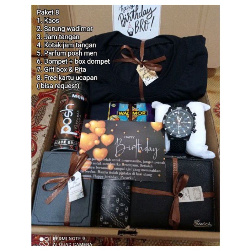 

Hampers Cowok kekinian/ Hampers cowok/Kado ulang tahun/Kado cowok/Kado pacar/Kado Cowok Hampers Cowok,Hampers Murah,Hampers cowok murah