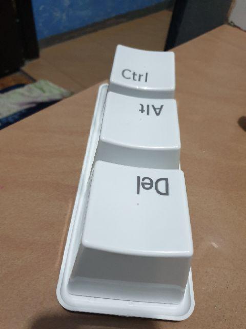 Gelas Mug Berbentuk Keyboard Wadah Snack Souvenir Peralatan Dapur Cup