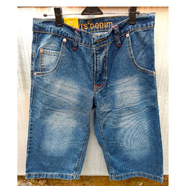 CELANA JEANS PENDEK PRIA PREMIUM