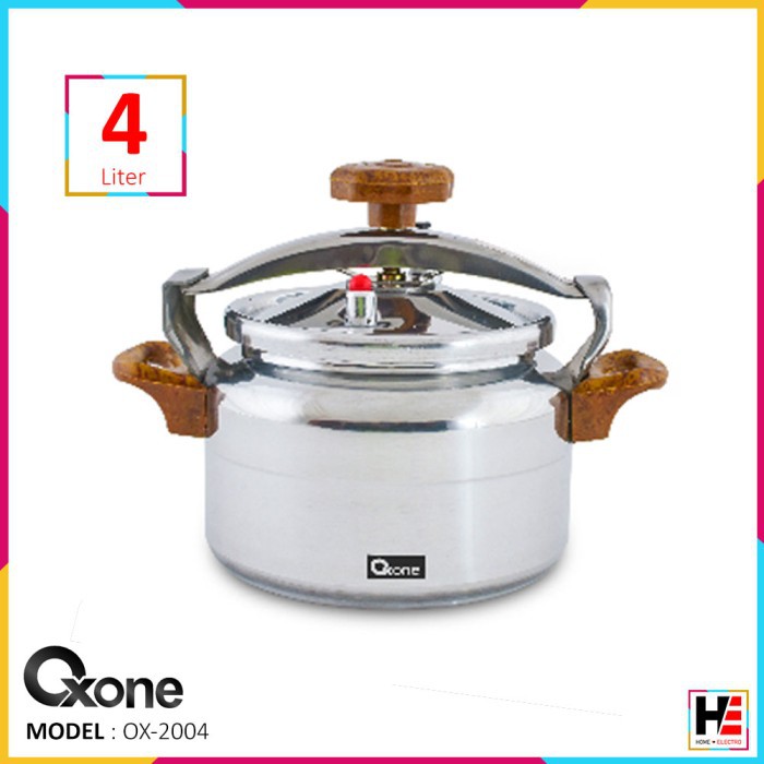 Panci Binaural Anti Lengket Gaya Korea Untuk Dapur NM368  Presto Oxone Aluminum 4Lt [Ox2004] Origin