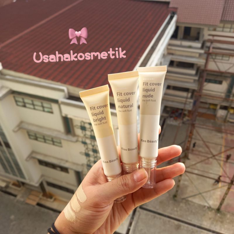ECER!! KISS BEAUTY CONCEALEAR FIT COVER LIQUID NO. 68206