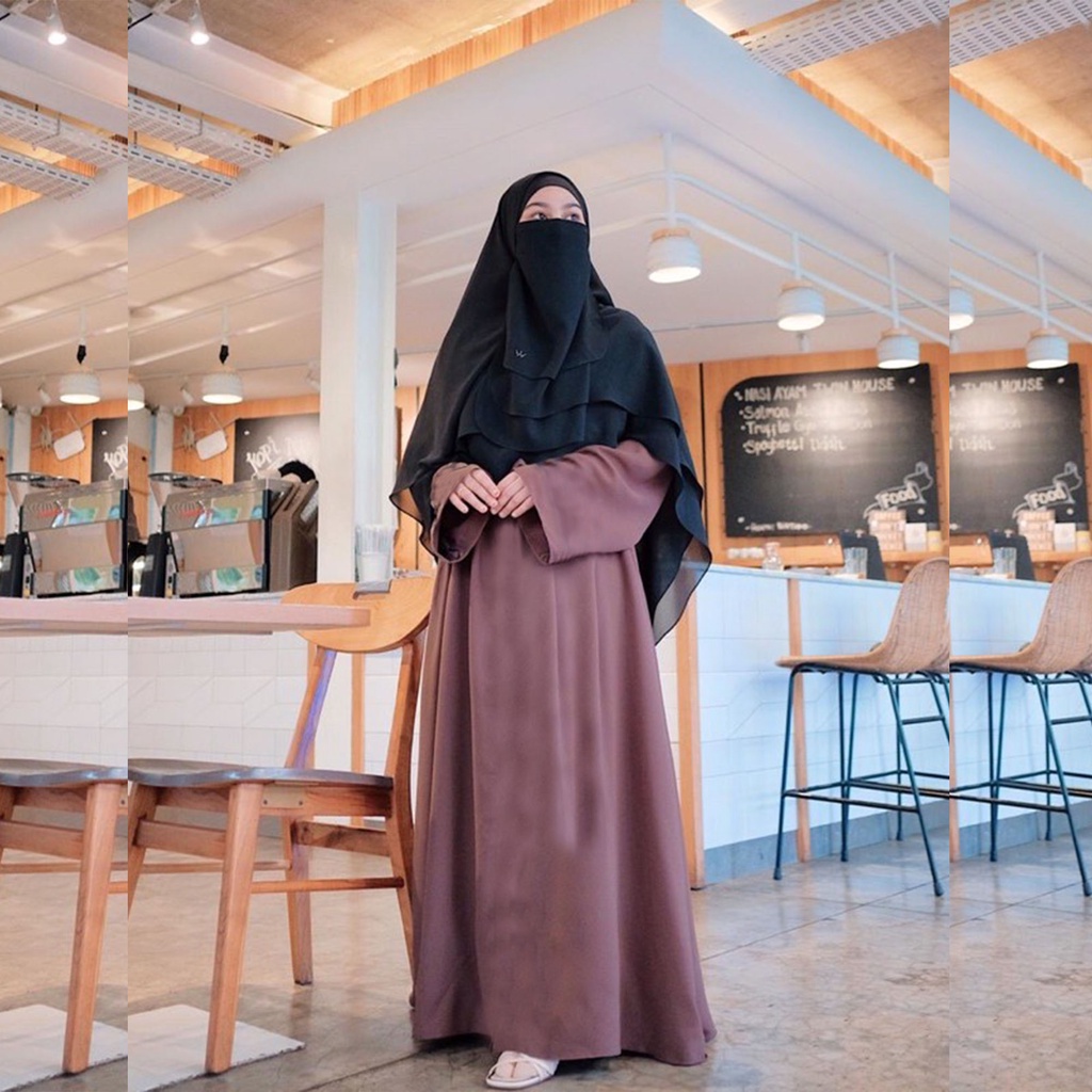 ( BISA COD ) ABAYA POLOS/ABAYA TURKY/ABAYA ARAB/ABAYA HITAM/ ABAYA TURKI/ABAYA JUMBO POLOS