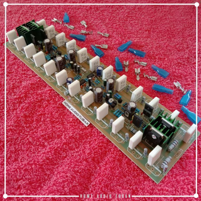 KIT DRIVER SOCL 504 TEF BTL BRIDGE 2U 30CM PCB FIBER fr4