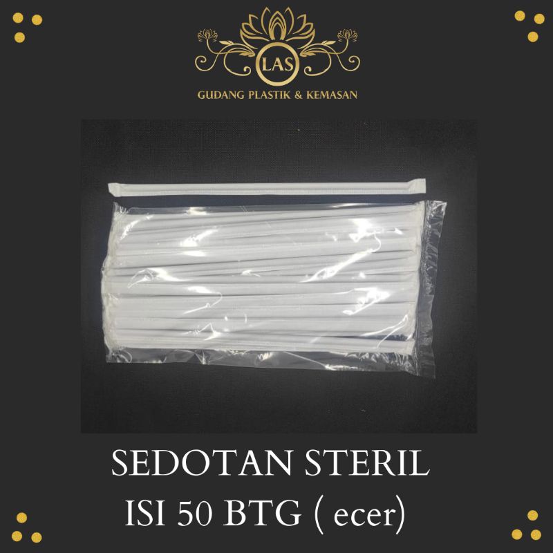 Sedotan Steril / Sedotan Steril Bengkok