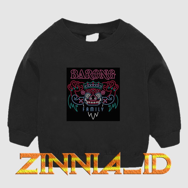 NEW JAKET SWEATER ANAK ANAK LOGO DJ YELLOW CLAW BARONG FAMILY