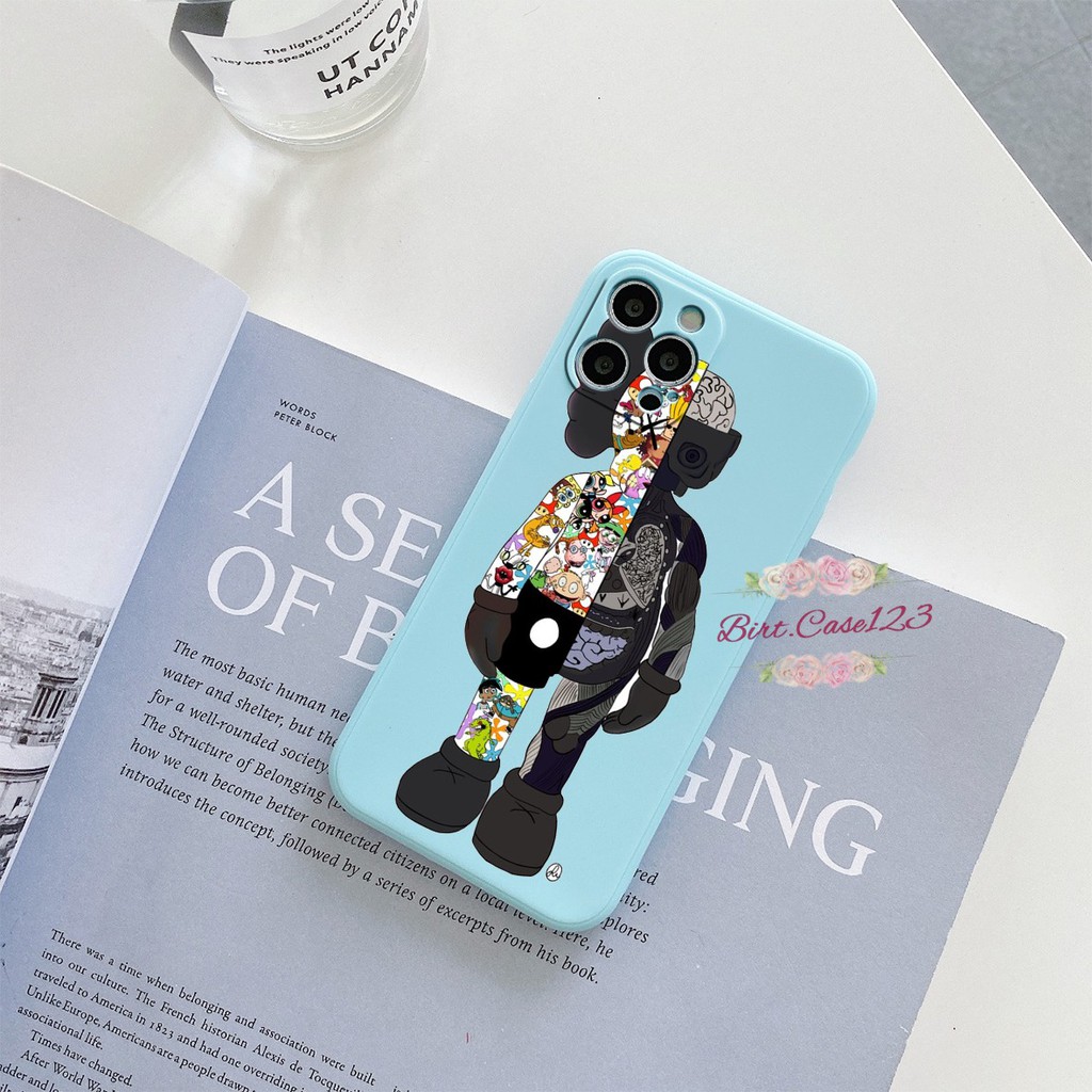 CASE CASING SOFTCASE SILIKON MACARON PELINDUNG KAMERA KAWS OPPO VIVO SAMSUNG XIAOMI REALME IPHONE ALL TYPE BC6024