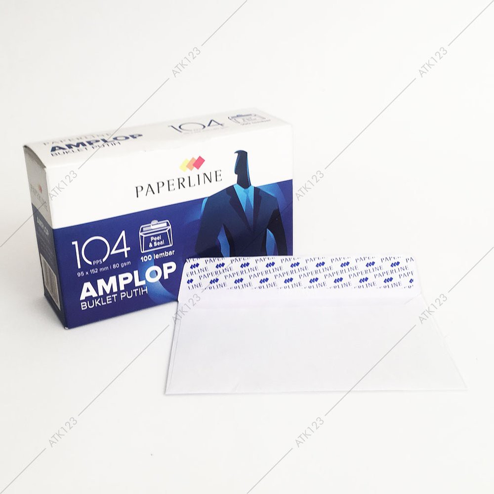 

Jual Amplop Putih Paperline 104 PPS Uk. 95 x 152 mm Limited