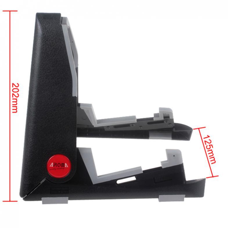 AROMA Foldable small ukulele gitar stand also support violin fiddle mandolin 2 sizes available