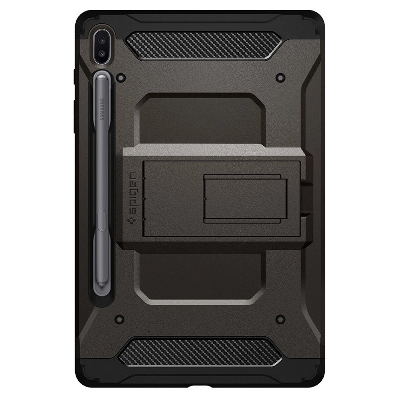 Case Samsung Galaxy Tab S6 / Tab S6 Lite Spigen Tough Armor Pro with Stand & Pencil Hardcase Casing