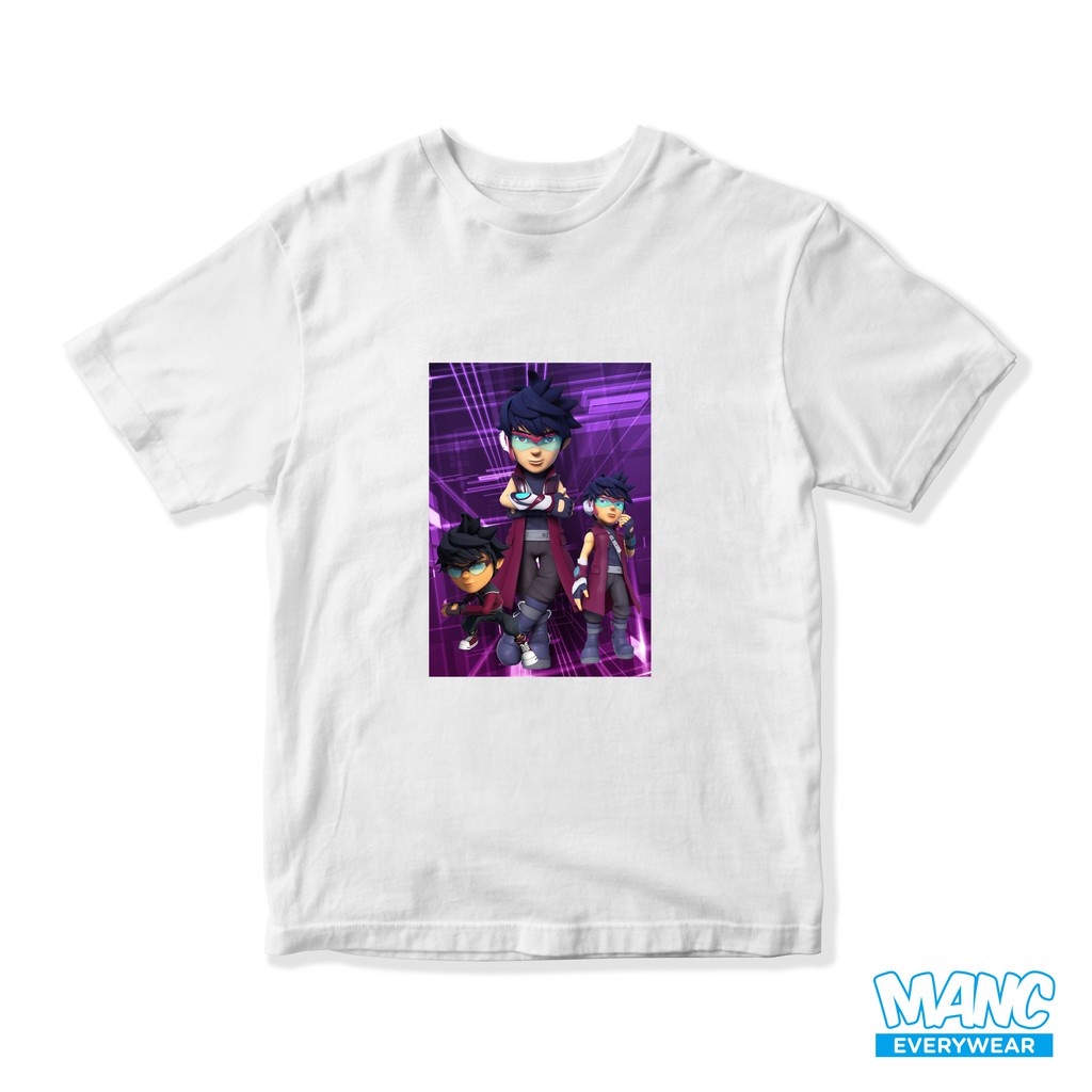 FANG (Boboiboy) | Baju Anak Perempuan & Laki-Laki | Usia 1 Tahun - 12 Tahun | Cotton Combed 30’s