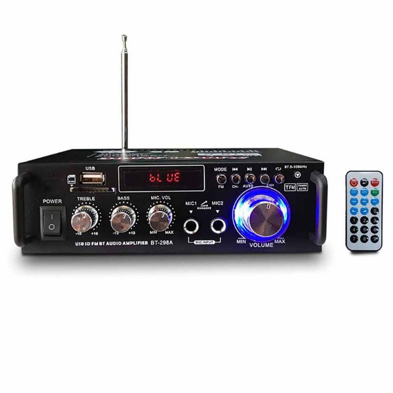 Audio amplifier karaoke home theater FM radio 600 W - BT-298A