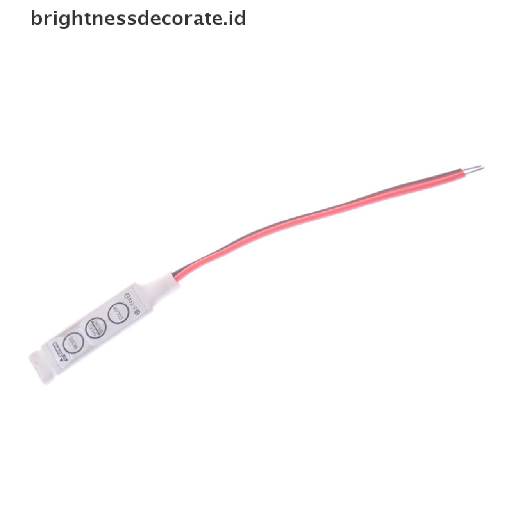 1 Pc Lampu Strip Led Rgb 3528 5050 3 Tombol