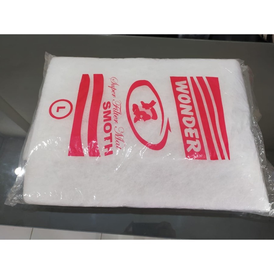 Busa Kapas Filter 1m X1m Saringan Filter Air Kolam Ikan Koi - Aquarium Ikan Hias