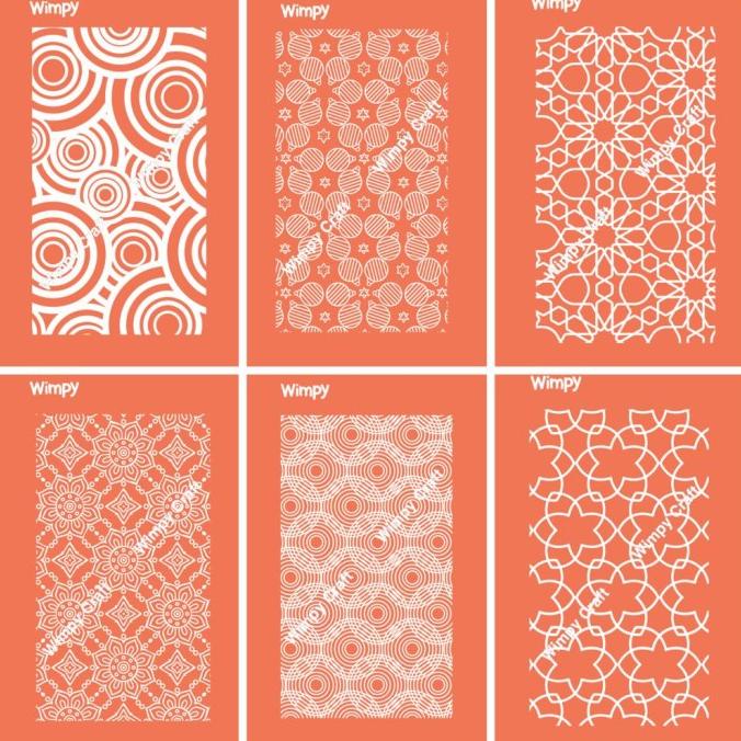 

Polymer Clay Silk Screen Cetakan Texture Motif Stencil Screen Sablon 7 wimp11 Ayo Beli