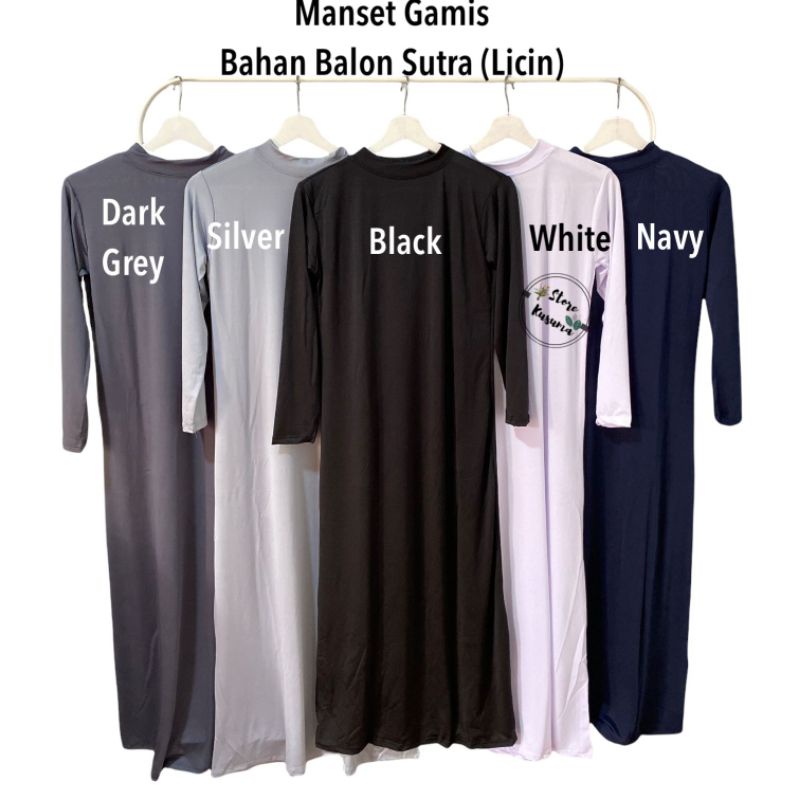 Inner Gamis Murah bahan Balon Sutra Licin