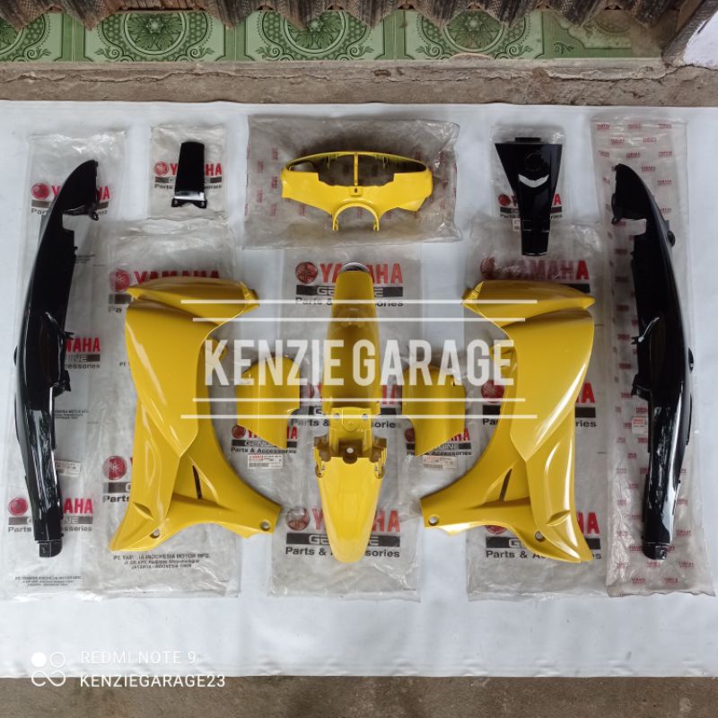 Body Fullset Yamaha Jupiter Z Kuning Hitam 2004 Original YGP