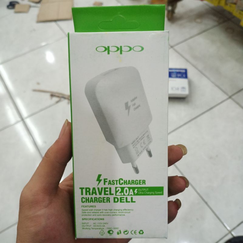 Tc Travel Charger Dell 2.0A 1Usb Brand OPPO Kwalitas Mantapp