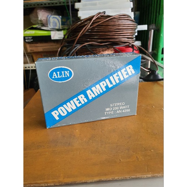 POWER AMPLIFIER STEREO 200W ALIN TYPE AN-4200