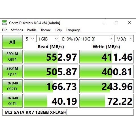 SSD M2 SATA / M.2 SATA / M2SATA 128GB RX7 RESMI (GARANSI 3 TAHUN)