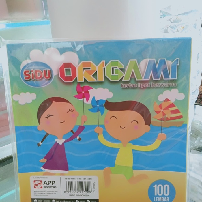 

Senikertas- Kertas Origami / Lipat Sidu Uk. 12X12 Isi 100 Lb -Kertas-Seni.