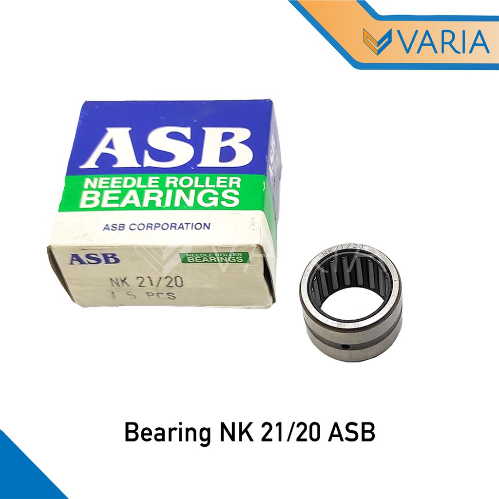 Bearing Laher Needle Roller Bambu NK 21 / 20 NK 2120 ASB 21 x 29 x 20