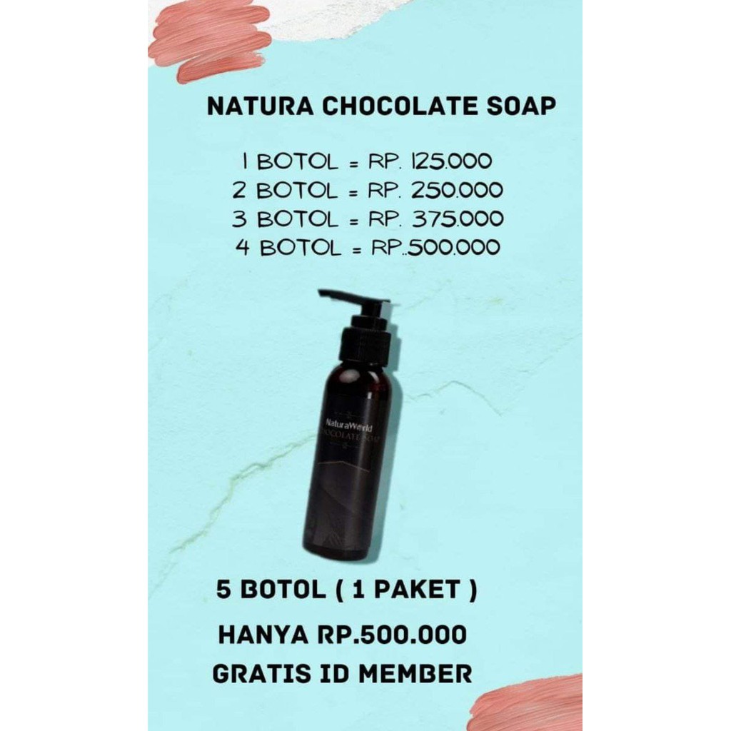 

NATURA CHOCOLATE SOAP