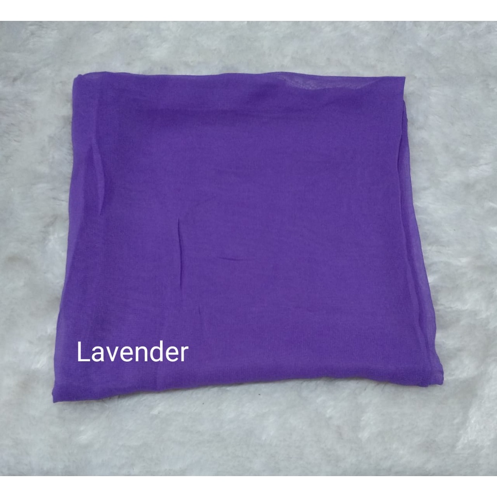 GF Medan - BELLA SQUARE TERMURAH - Jilbab Segi Empat Polycotton - Hijab Segiempat Murah Medan-LAVENDER