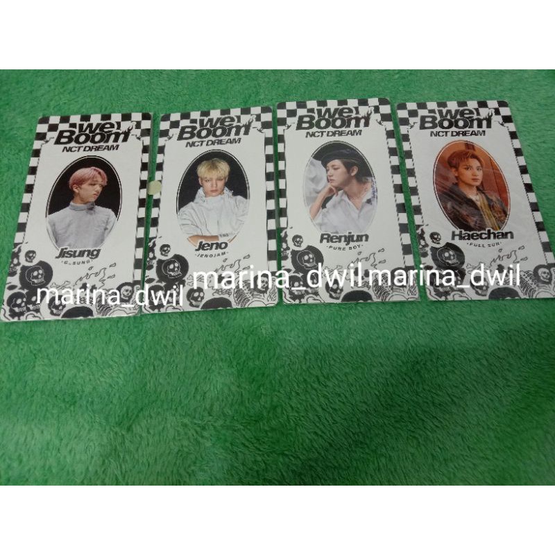 BOOMCARD JENO , JISUNG , HAECHAN , RENJUN