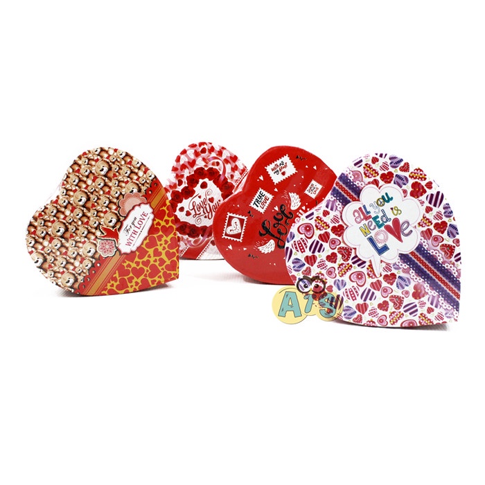 

Kiky Heart Shape Gifts Box A / Kotak Bentuk Love Kiky