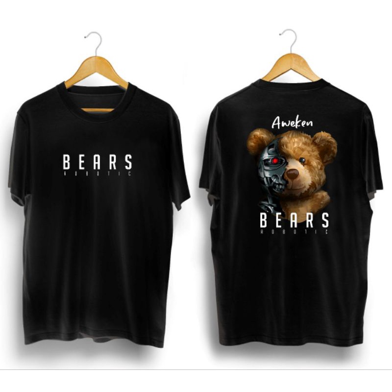 kaos pria/AWEKEN BEAR/kaos distro