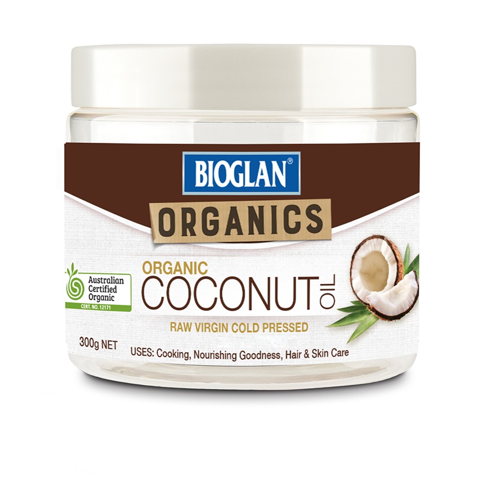 

BIOGLAN Organic Coconut Oil Raw Virgin Cold Pressed, 300grARSIPKAN