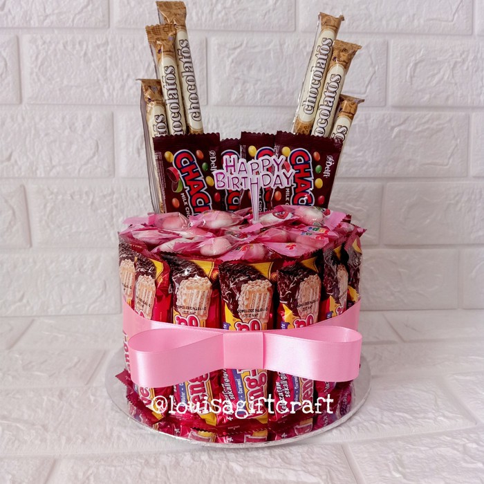 Jual snack tart/kue ulang tahun dari snack/birthday cake Berkualitas | Shopee Indonesia